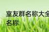 室友群名称大全 幸福又温馨的室友群名称