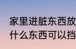 家里进脏东西放什么 家里进脏东西放什么东西可以挡住