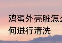 鸡蛋外壳脏怎么清洗 鸡蛋外壳上脏如何进行清洗