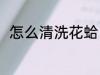 怎么清洗花蛤 蛤蜊怎么清洗才干净