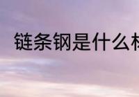 链条钢是什么材质 链条钢是啥材质