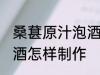 桑葚原汁泡酒的制作方法 桑葚原汁泡酒怎样制作