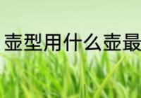 壶型用什么壶最好 壶型用哪种壶最好