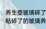 养生壶玻璃碎了用什么粘最好 用什么粘碎了的玻璃养生壶最好