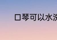 口琴可以水洗吗 口琴能水洗吗