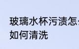 玻璃水杯污渍怎么清洗 玻璃水杯污渍如何清洗