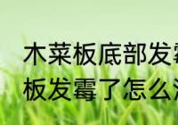 木菜板底部发霉了怎么办 各种材质菜板发霉了怎么清洗